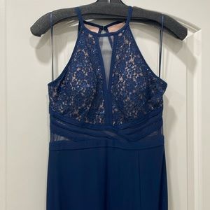 Navy Evening gown